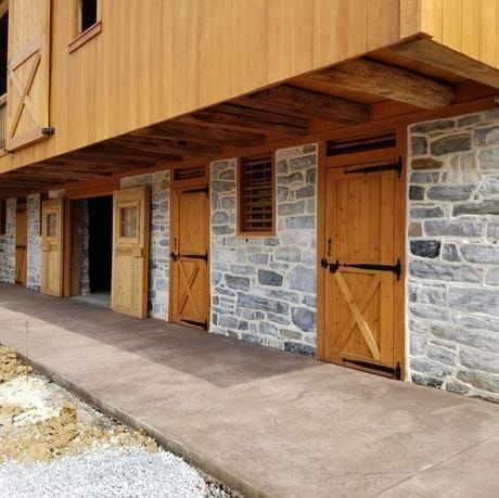 Keedysville Barn — stone repointing project by Poor Boys' Enterprises, photo 1