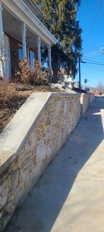 Waynesboro Wall — stone rebuilding project by Poor Boys' Enterprises, photo 7