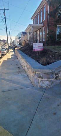 Waynesboro Wall — stone rebuilding project by Poor Boys' Enterprises, photo 10