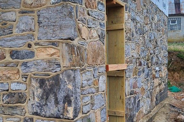 Hedgesville Barn — stone rebuilding project by Poor Boys' Enterprises, photo 8