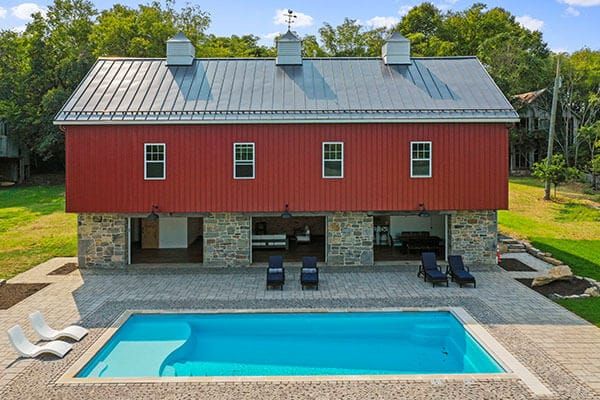 Hedgesville Barn — stone rebuilding project by Poor Boys' Enterprises, photo 6
