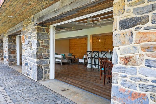 Hedgesville Barn — stone rebuilding project by Poor Boys' Enterprises, photo 5