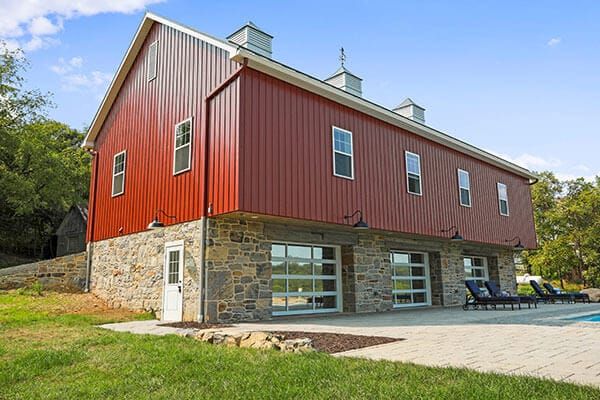 Hedgesville Barn — stone rebuilding project by Poor Boys' Enterprises, photo 4