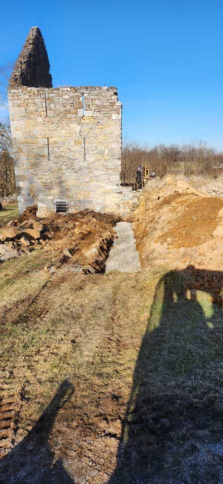 Boonsboro Barn — stone rebuilding project by Poor Boys' Enterprises, photo 6
