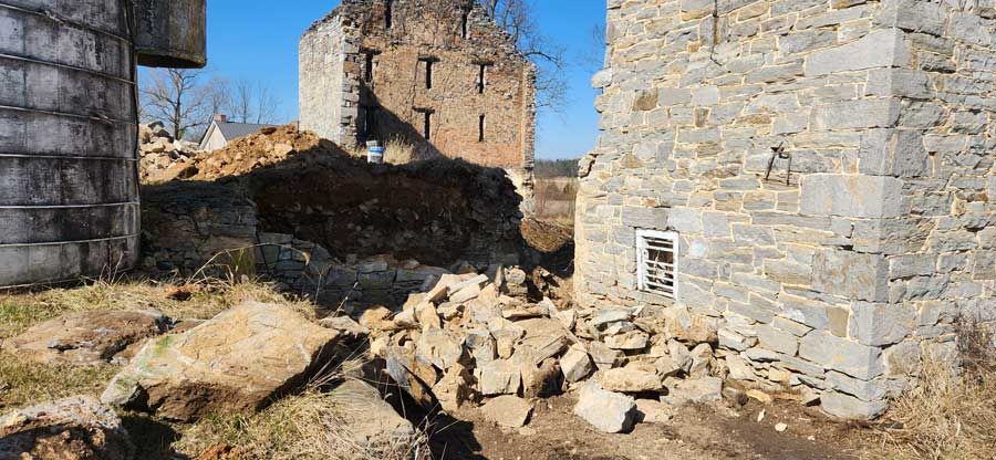 Boonsboro Barn — stone rebuilding project by Poor Boys' Enterprises, photo 7
