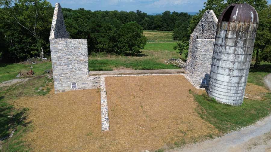 Boonsboro Barn — stone rebuilding project by Poor Boys' Enterprises, photo 12