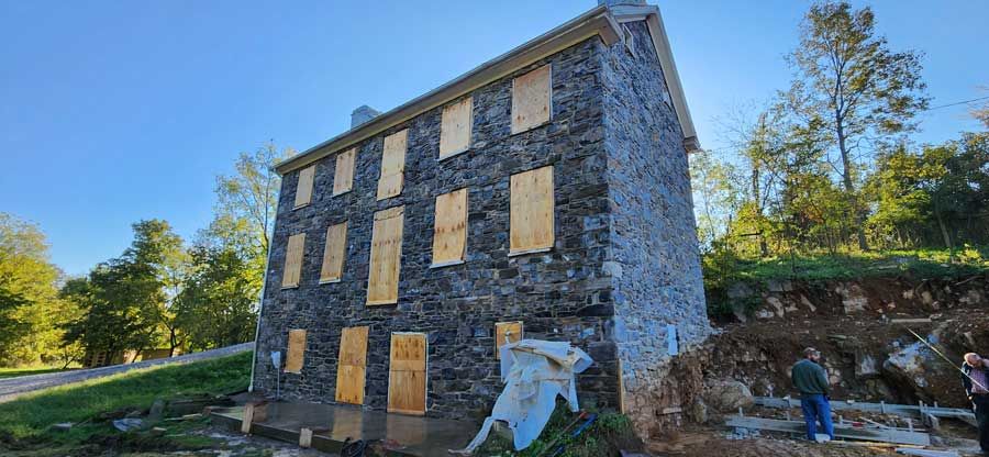 Hedgesville Home — stone repointing project by Poor Boys' Enterprises, photo 6