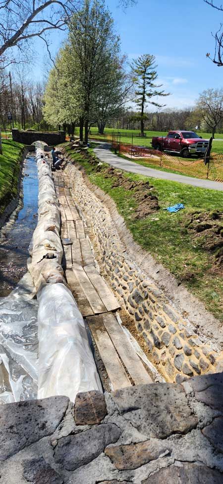 Shafer Park — stone repointing project by Poor Boys' Enterprises, photo 4